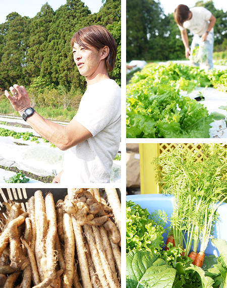 岡元孝仁 ー 自然薯・野菜農家